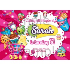Shopkins birthday invitation,Shopkins invitation,(001s) Shopkins birthday invitation,Shopkins invitation,(001s)